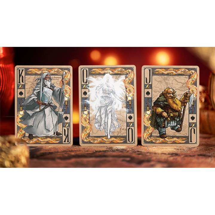 The Lord of the Rings - Two Towers Playing Cards (Gilded Edition) by Kings Wild