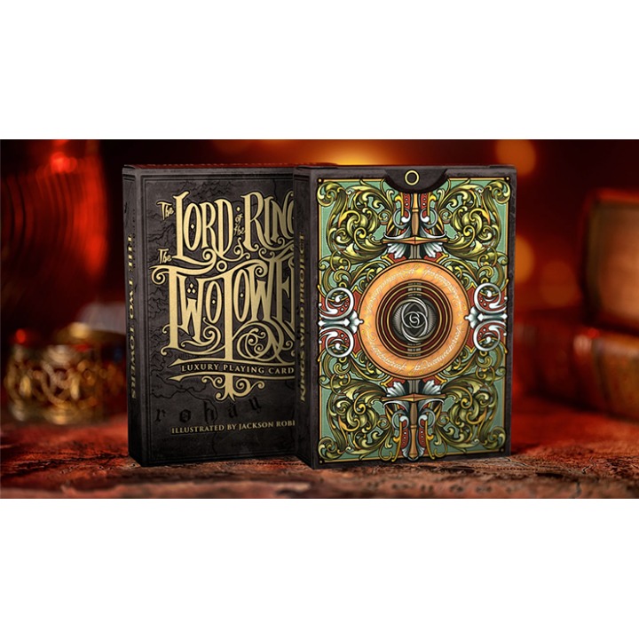 The Lord of the Rings - Two Towers Playing Cards (Gilded Edition) by Kings Wild