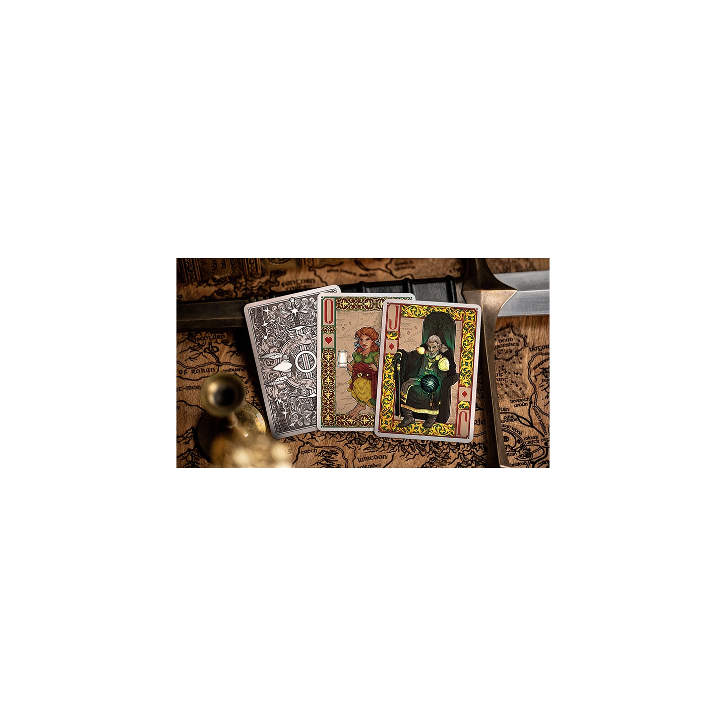 The Lord of the Rings - Return of the King Playing Cards (Foil and Gilded Edition) by Kings Wild