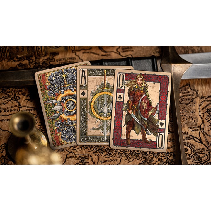 The Lord of the Rings - Return of the King Playing Cards (Black Gilded Edition) by Kings Wild
