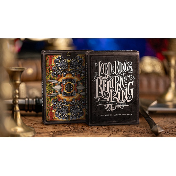 The Lord of the Rings - Return of the King Playing Cards (Black Gilded Edition) by Kings Wild