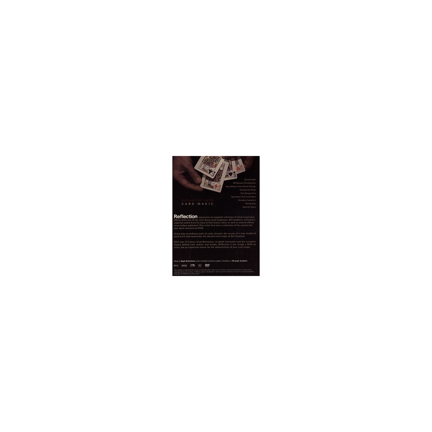 Reflection by Bill Goodwin and Dan & Dave Buck - DVD