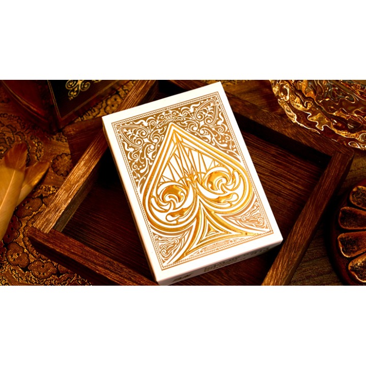 Sanctuary (Gold) Playing Cards