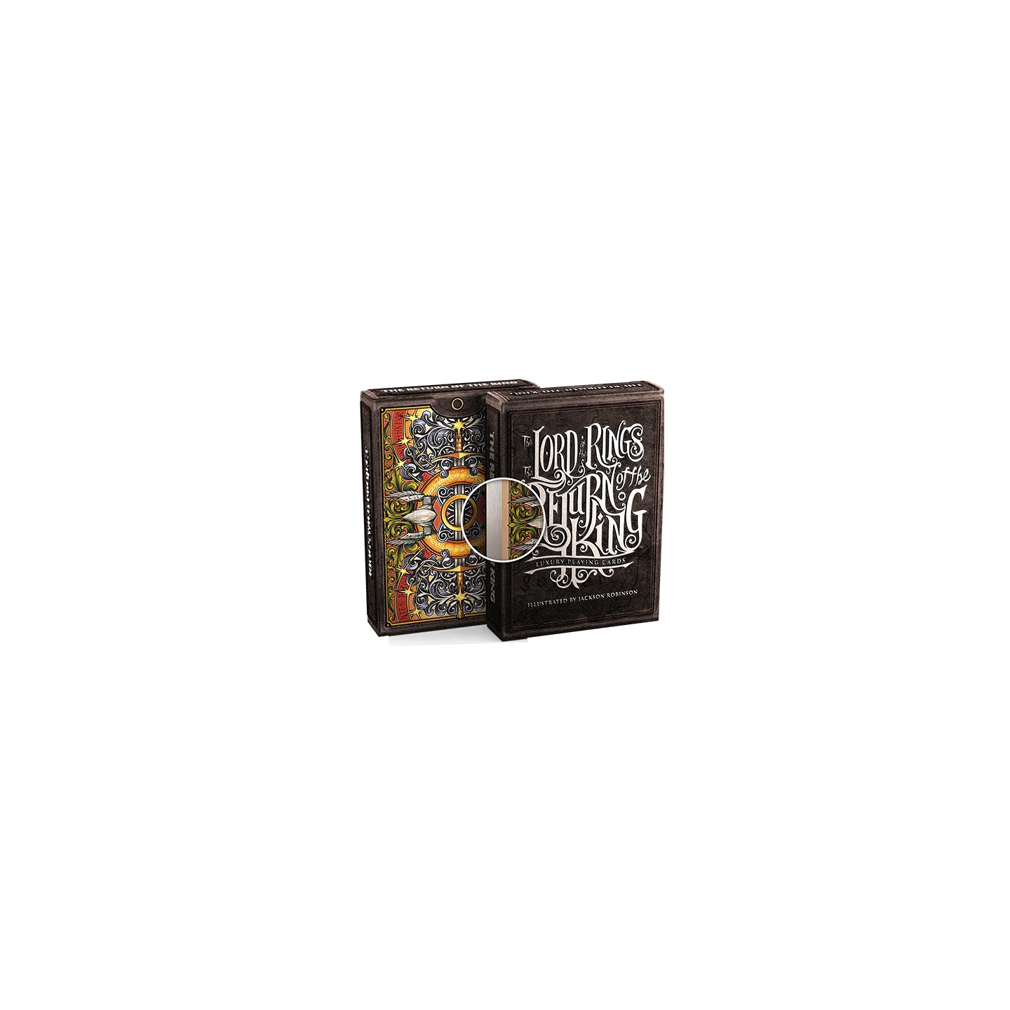 The Lord of the Rings - Return of the King Playing Cards (Black Gilded Edition) by Kings Wild