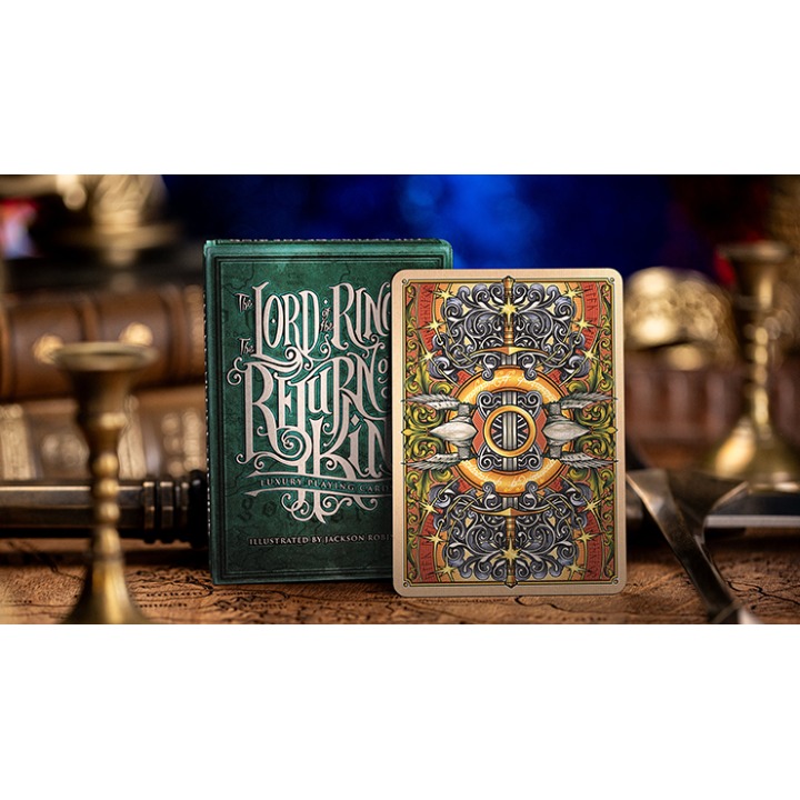 The Lord of the Rings - Return of the King Playing Cards by Kings Wild Project(Green)
