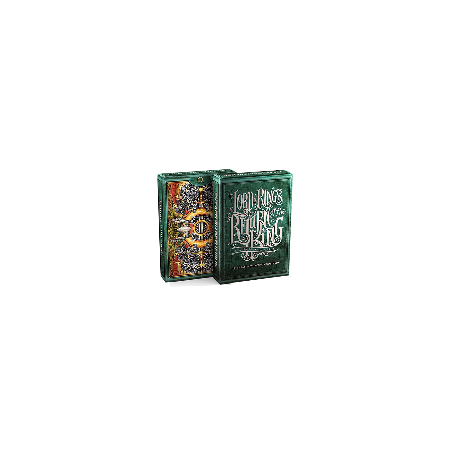 The Lord of the Rings - Return of the King Playing Cards by Kings Wild Project(Green)