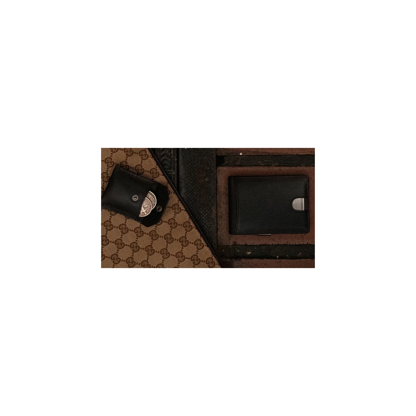 FPS Wallet True Black Leather (Gimmicks and Online Instructions) by Magic Firm