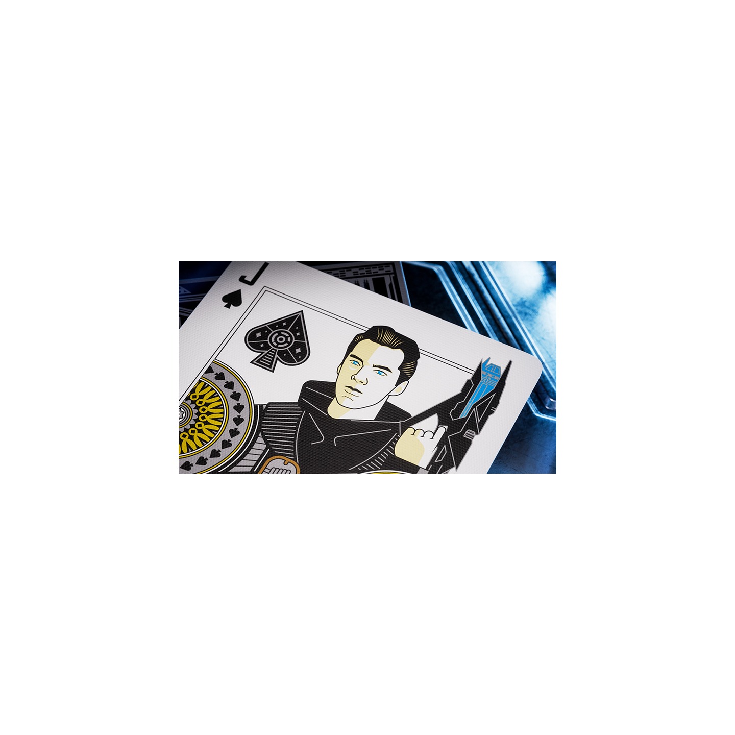 Star Trek Dark Edition (Black) Playing Cards by theory11