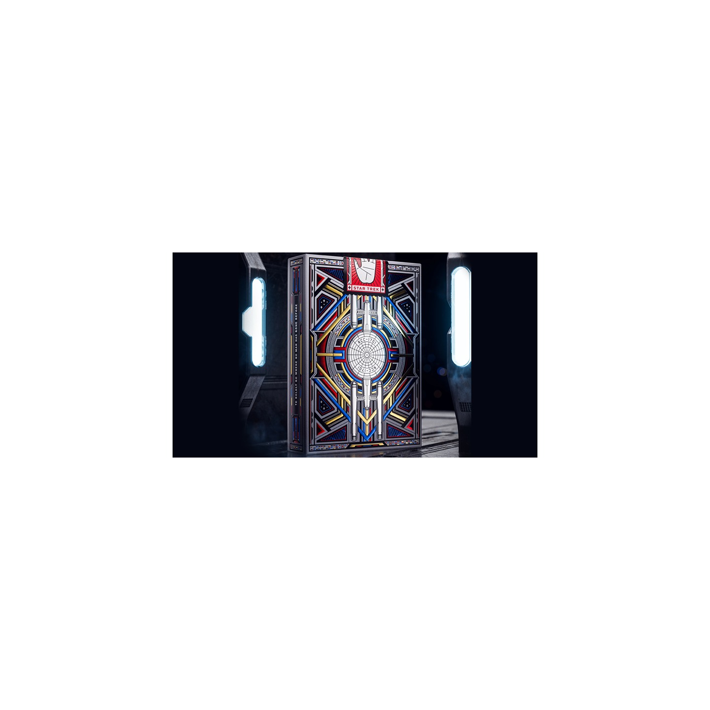 Star Trek Light Edition (White) Playing Cards by theory11