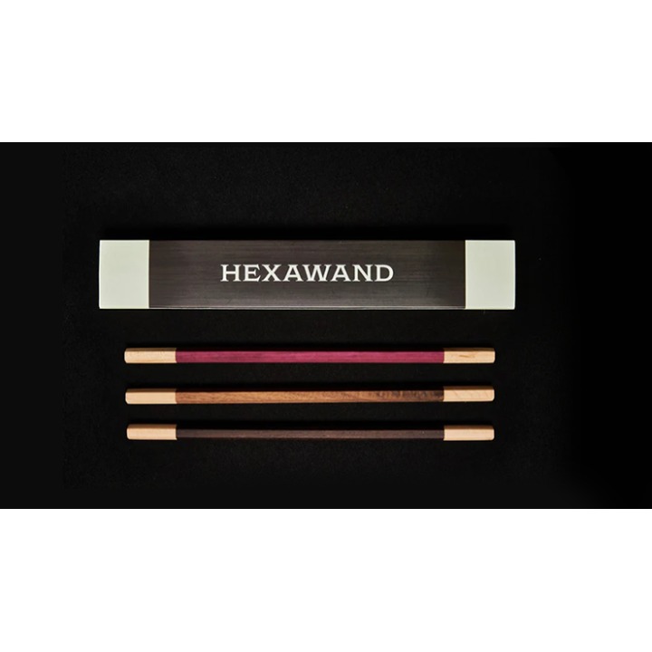 Hexawand Walnut (Brown) Wood by The Magic Firm