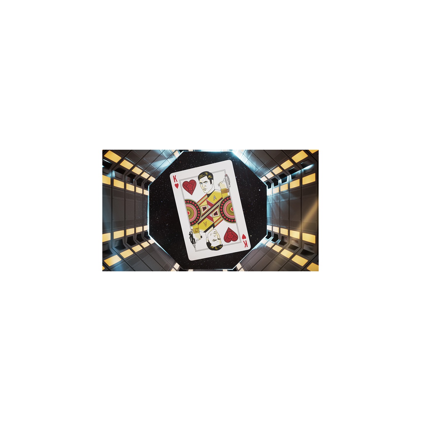 Star Trek Light Edition (White) Playing Cards by theory11