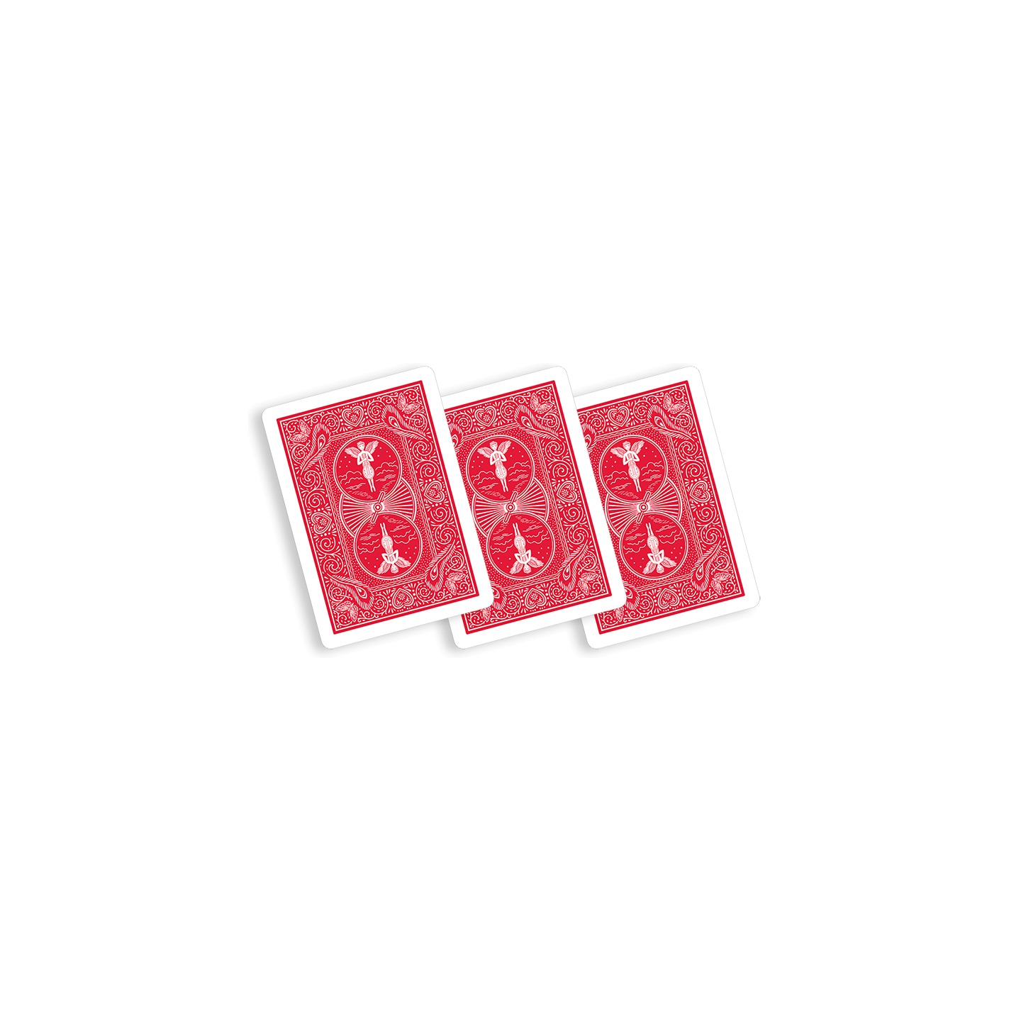 Bicycle Playing Cards 809 Mandolin Red by USPCC