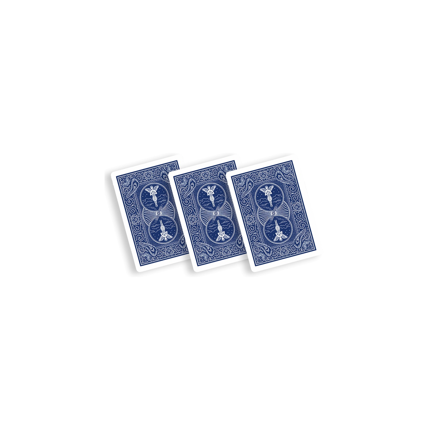 Bicycle Playing Cards 809 Mandolin Blue by USPCC