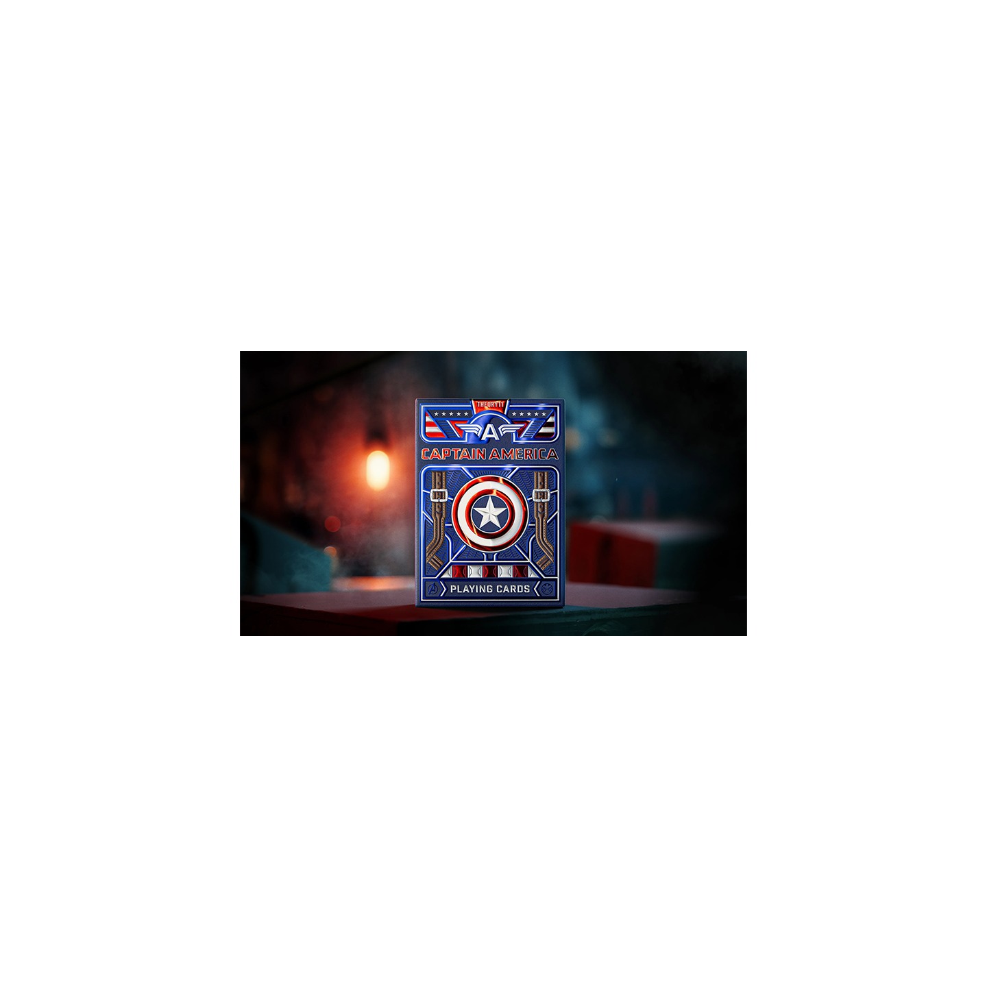Captain America Playing Cards by theory11