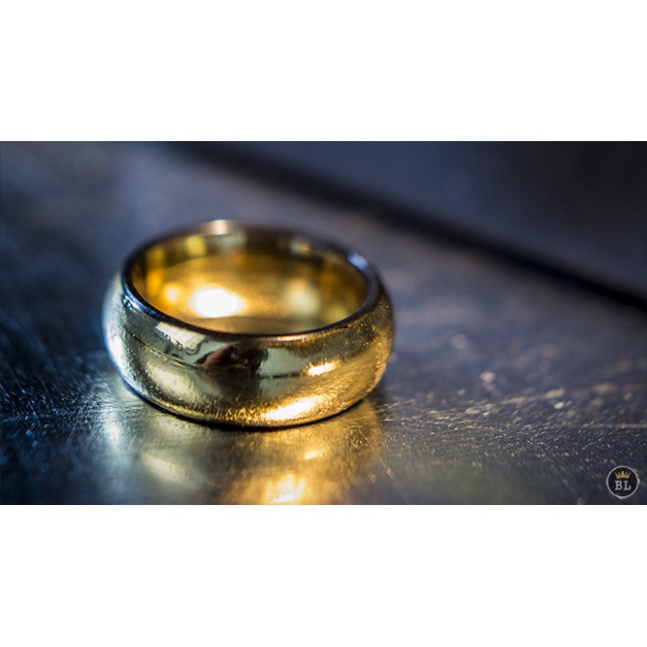 Ash and Ember Gold Curved Size 13 (2 Rings) by Zach Heath