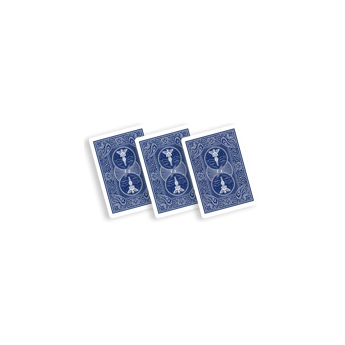Svengali Deck Mandolin Bicycle (Blue)