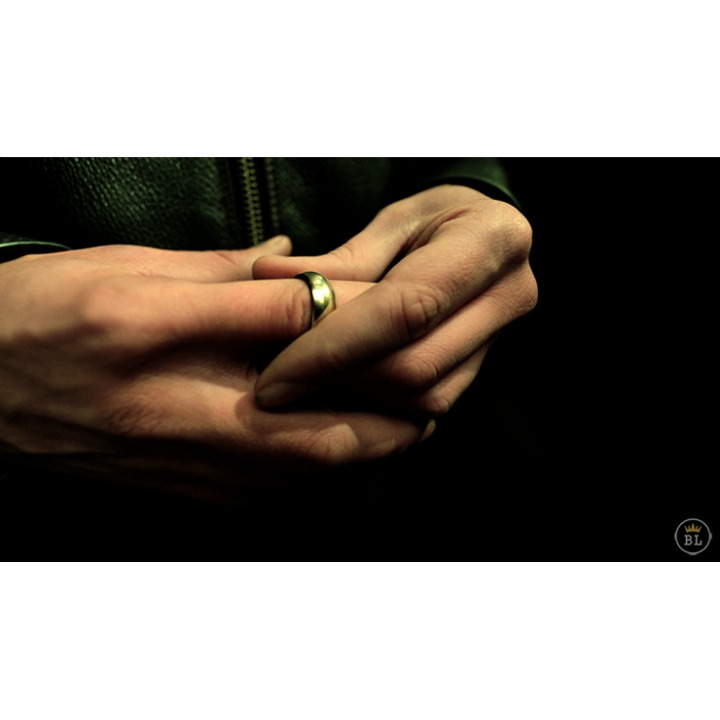 Ash and Ember Gold Curved Size 13 (2 Rings) by Zach Heath