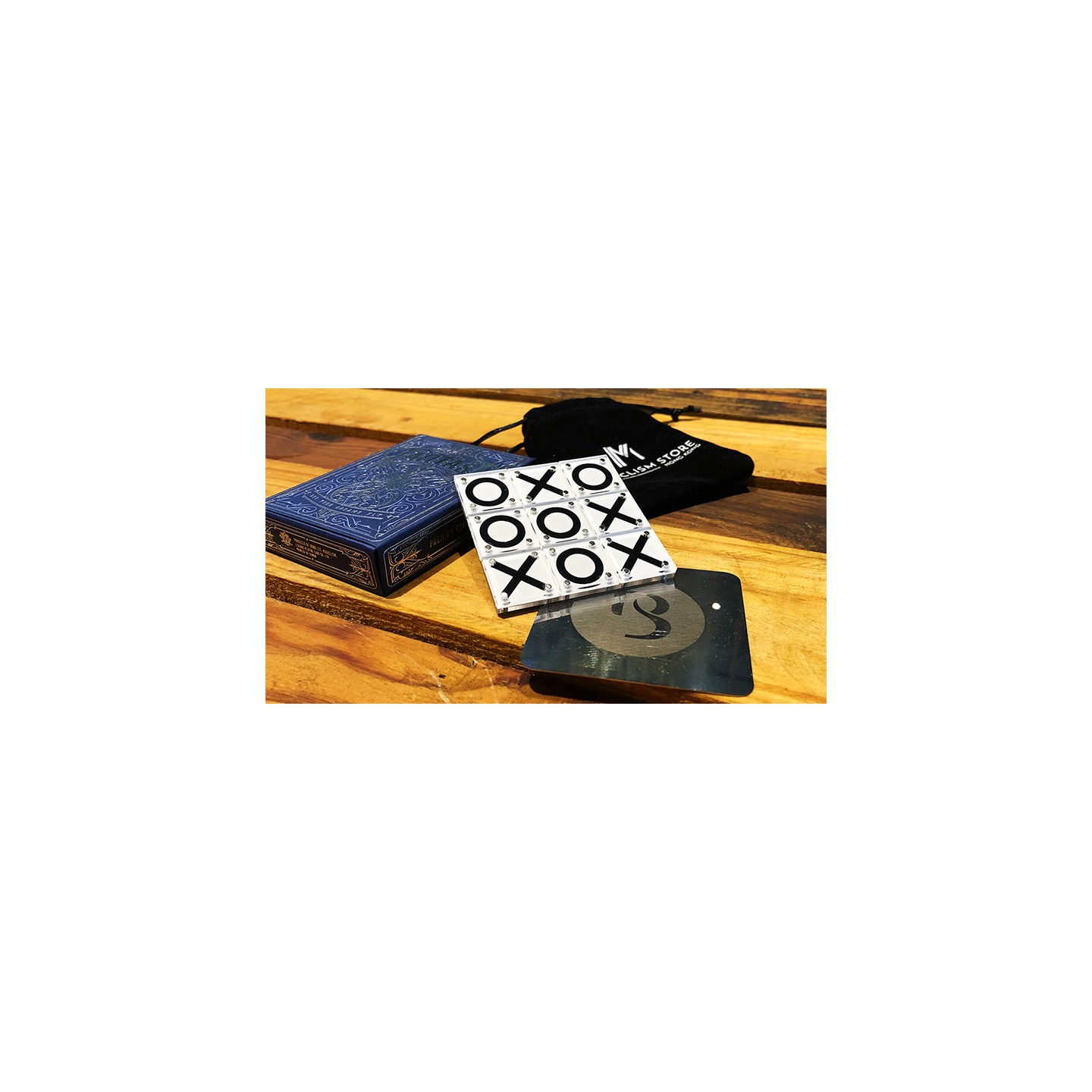 Tic Tac Toe Mini (Gimmick and Online Instructions) by Bond Lee and Kai-Fu Wang