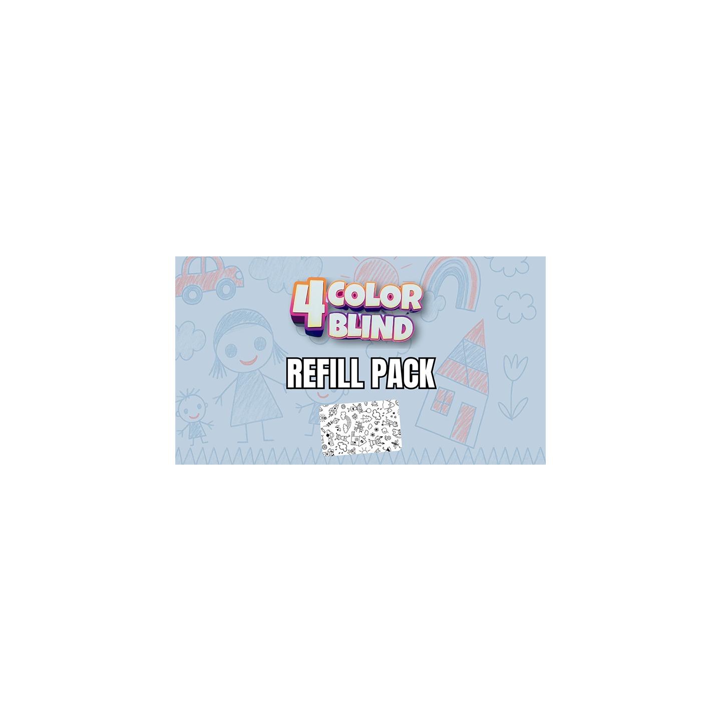 4 Color Blind Refill by Guillaume Bienne