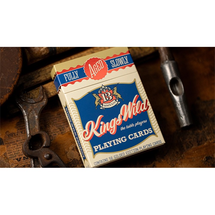 Gilded No.13 Table Players Vol.43 Playing Cards by Kings Wild Project