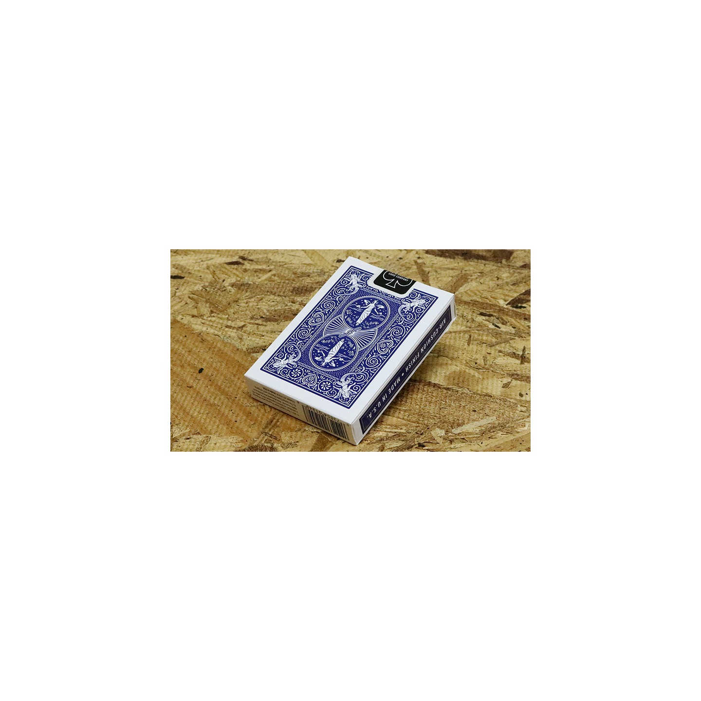 Bicycle Maiden Back (Blue) by US Playing Card Co
