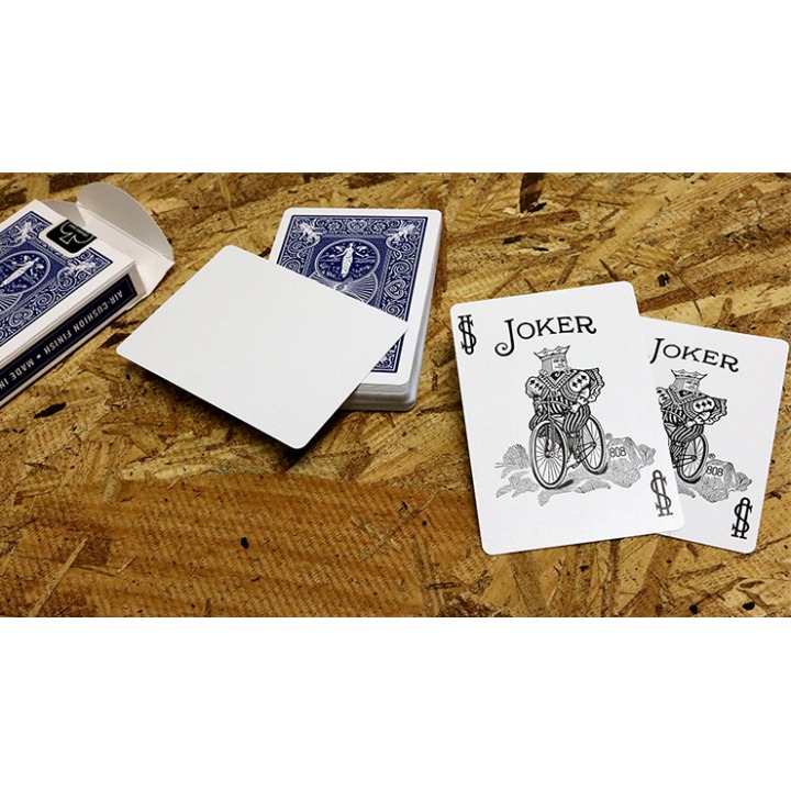 Bicycle Maiden Back (Blue) by US Playing Card Co