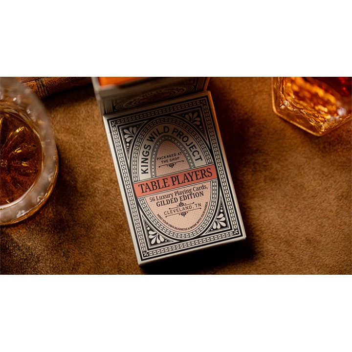 Gilded No.13 Table Players Vol.40 Playing Cards by Kings Wild Project