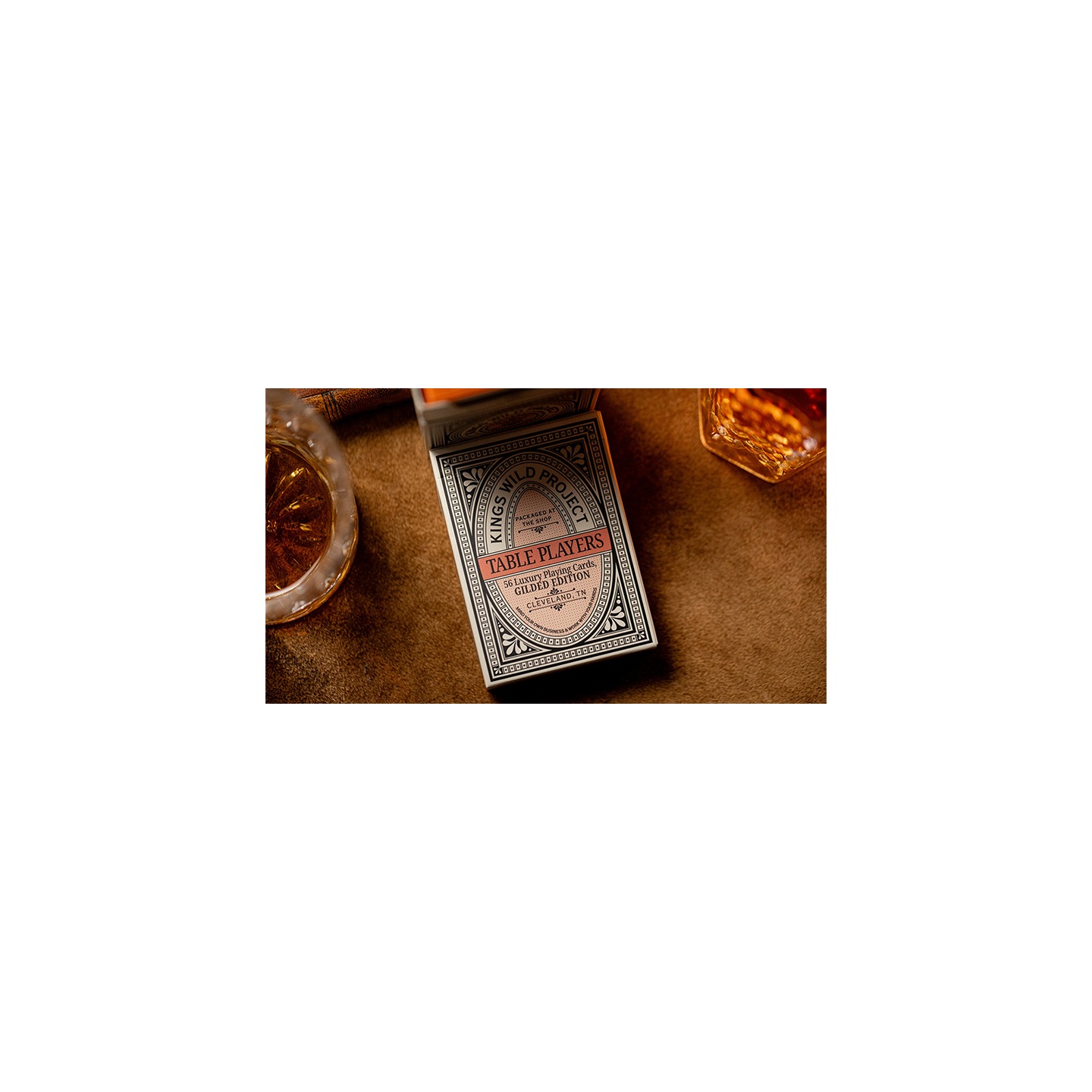 Gilded No.13 Table Players Vol.40 Playing Cards by Kings Wild Project