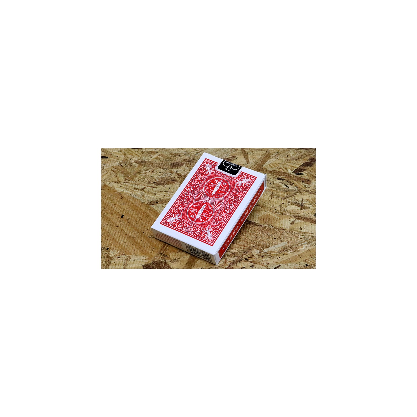 Bicycle Maiden Back (Red) by US Playing Card Co