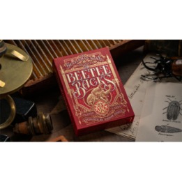 The Beetle Backs (Crimson Edition) Playing Cards