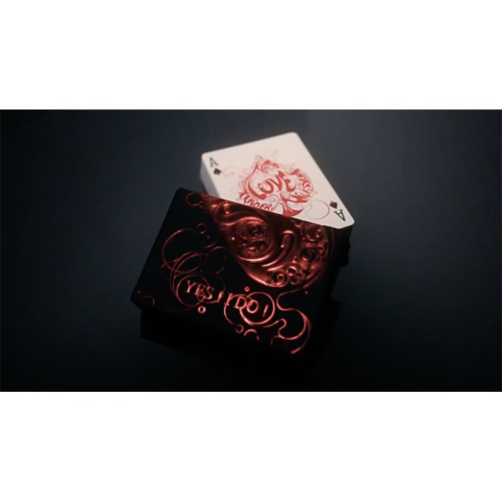Love Promise of Vow (Red) Playing Cards by The Bocopo Playing Card Company
