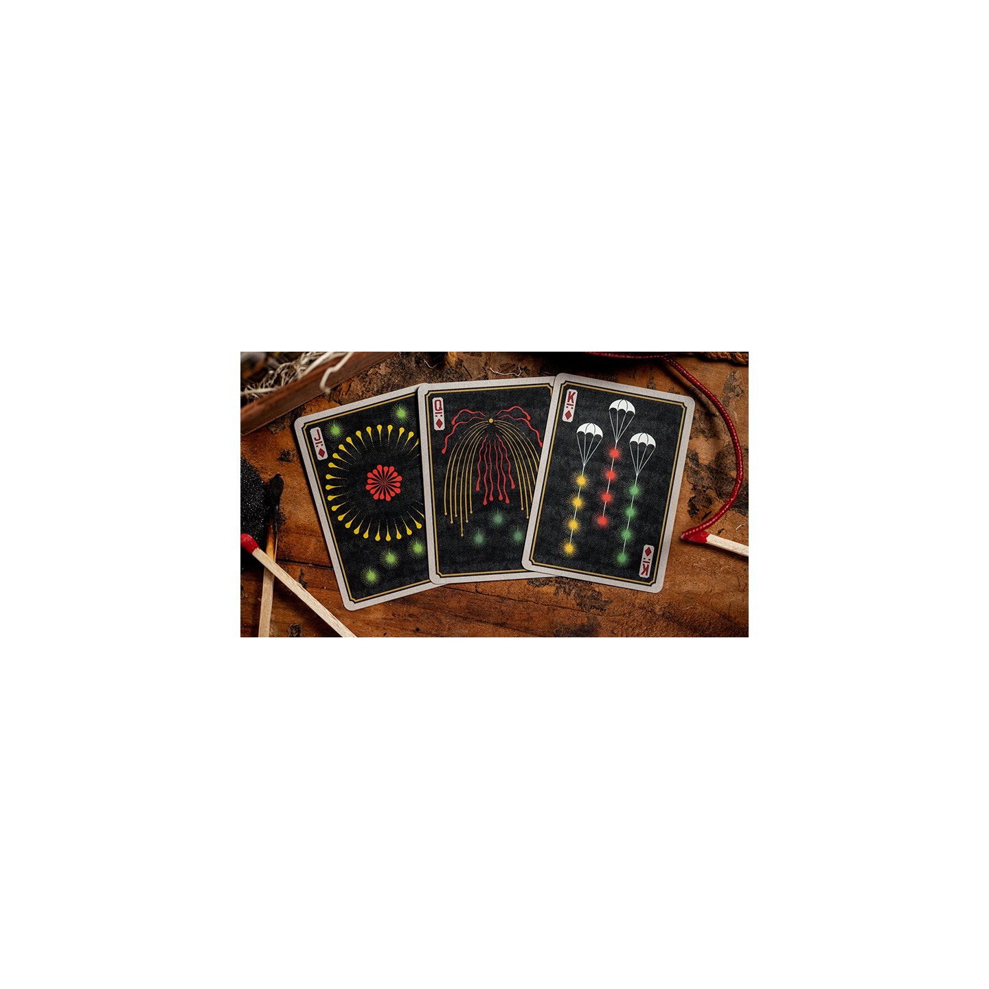 Flower of Fire Playing Cards by Kings Wild Project