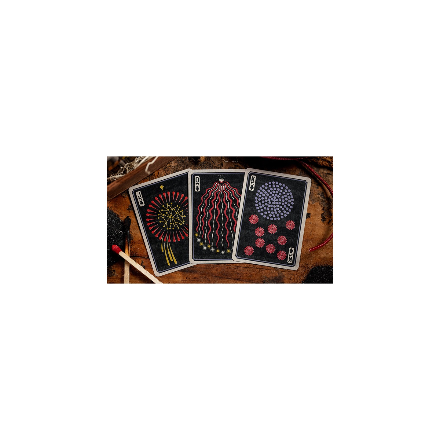 Flower of Fire Playing Cards by Kings Wild Project