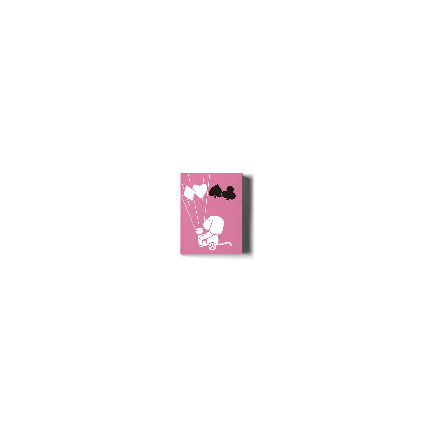 Diary of Kitten and Puppy - Puppy Pink Edition Playing Cards