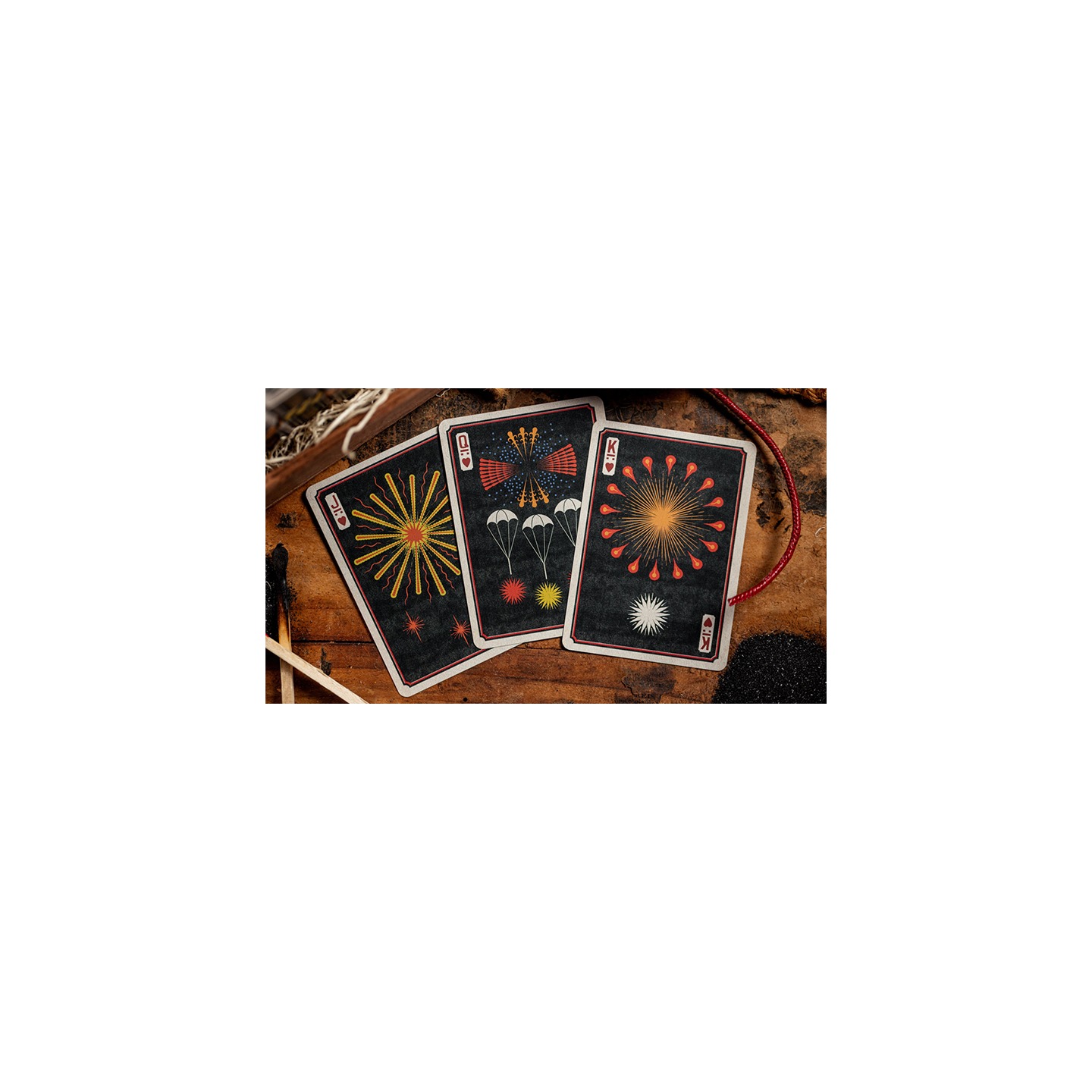 Flower of Fire Playing Cards by Kings Wild Project