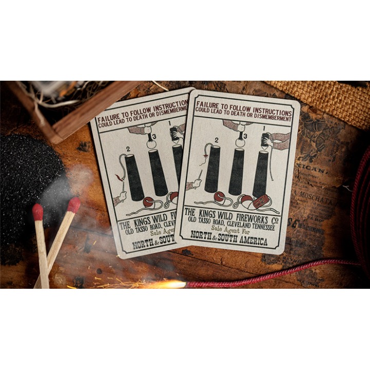 Flower of Fire Playing Cards by Kings Wild Project