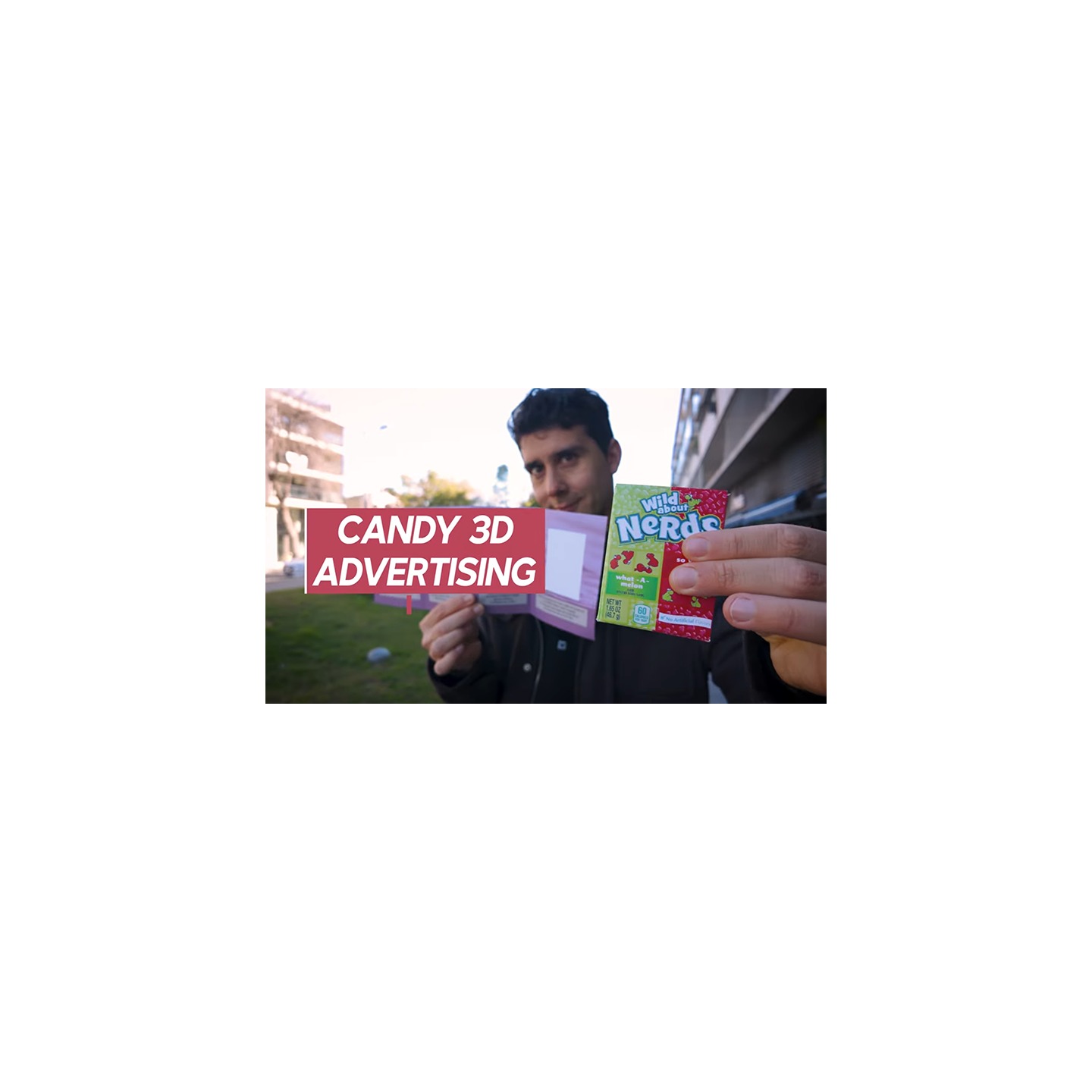 3D Candy Advertisement (Gimmicks and Online Instructions) by Henry Evans and Mysteries
