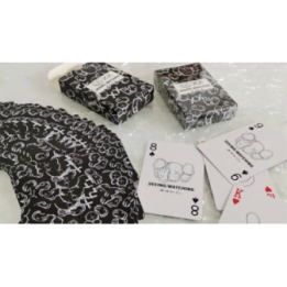 Kaws Seeing / Watching Black Edition Playing Cards