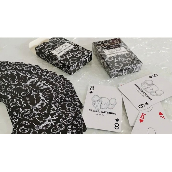 Kaws Seeing / Watching Black Edition Playing Cards
