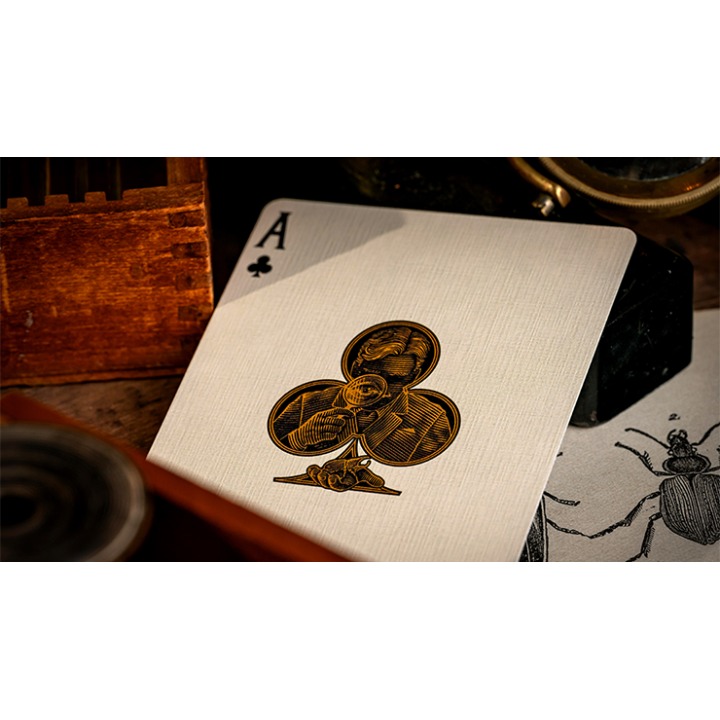 The Beetle Backs (Crimson Edition) Playing Cards