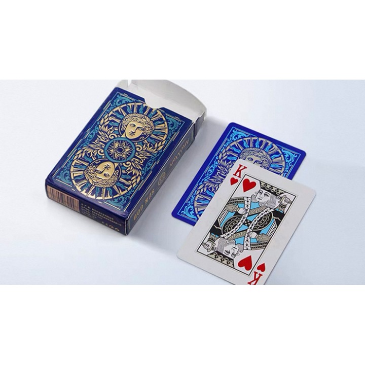 Sun God Greek Mythology Themed Blue Edition Playing Cards