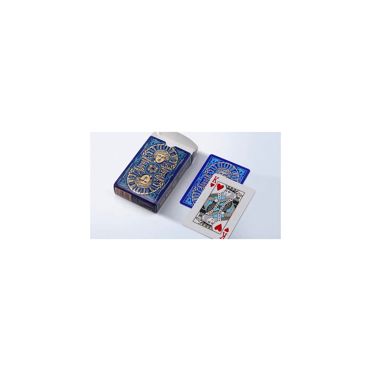 Sun God Greek Mythology Themed Blue Edition Playing Cards