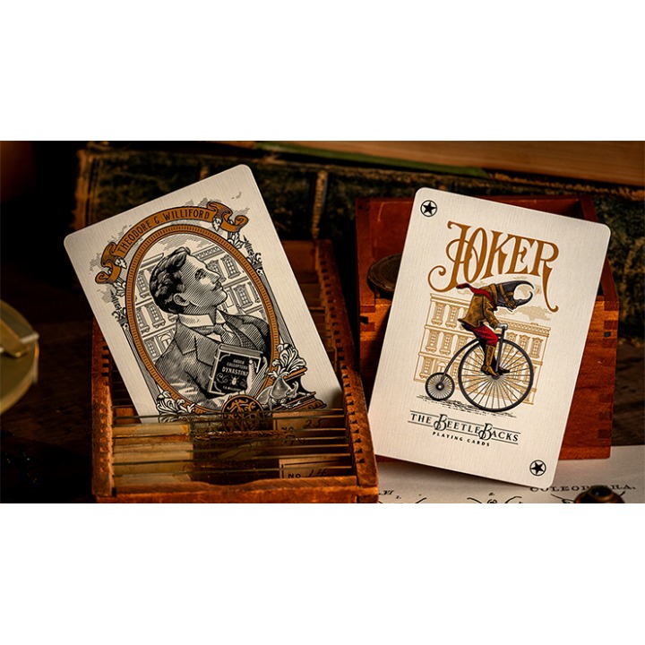 The Beetle Backs (Cobalt Edition) Playing Cards