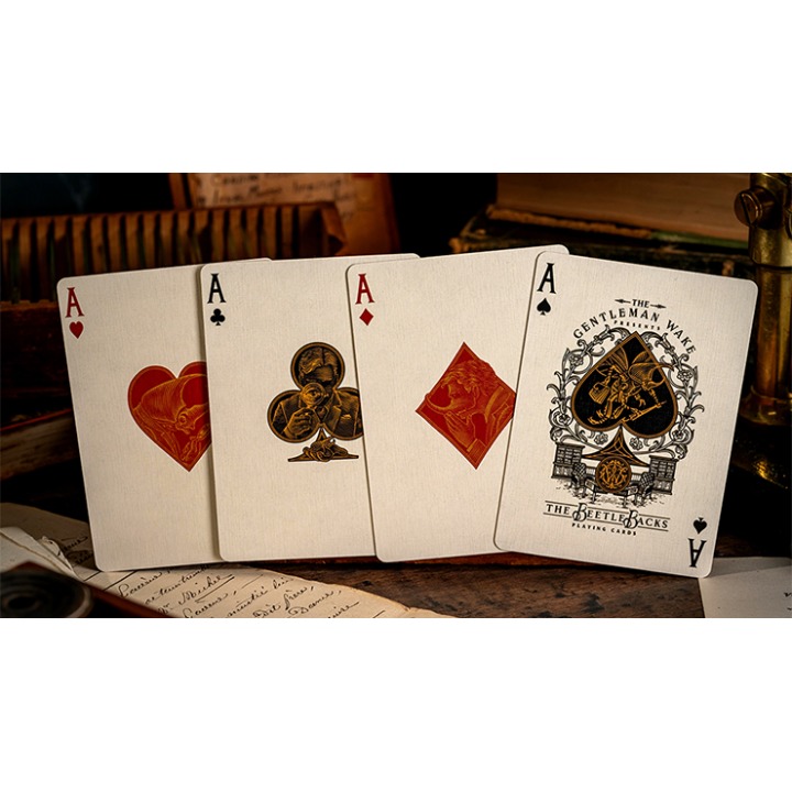 The Beetle Backs (Cobalt Edition) Playing Cards