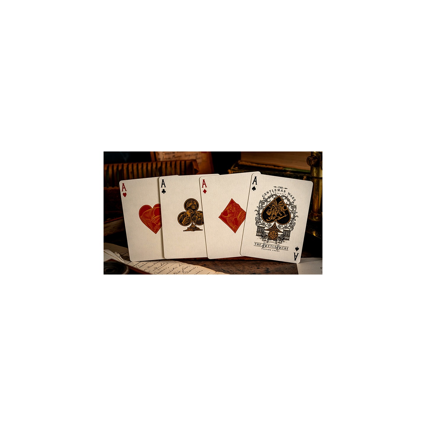 The Beetle Backs (Cobalt Edition) Playing Cards