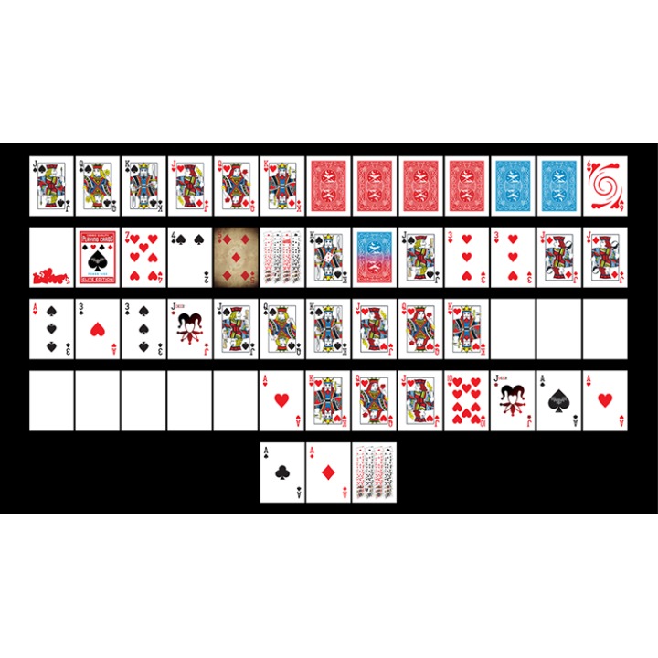 Elite Night Flight (Gaff) Playing Cards by Steve Dela