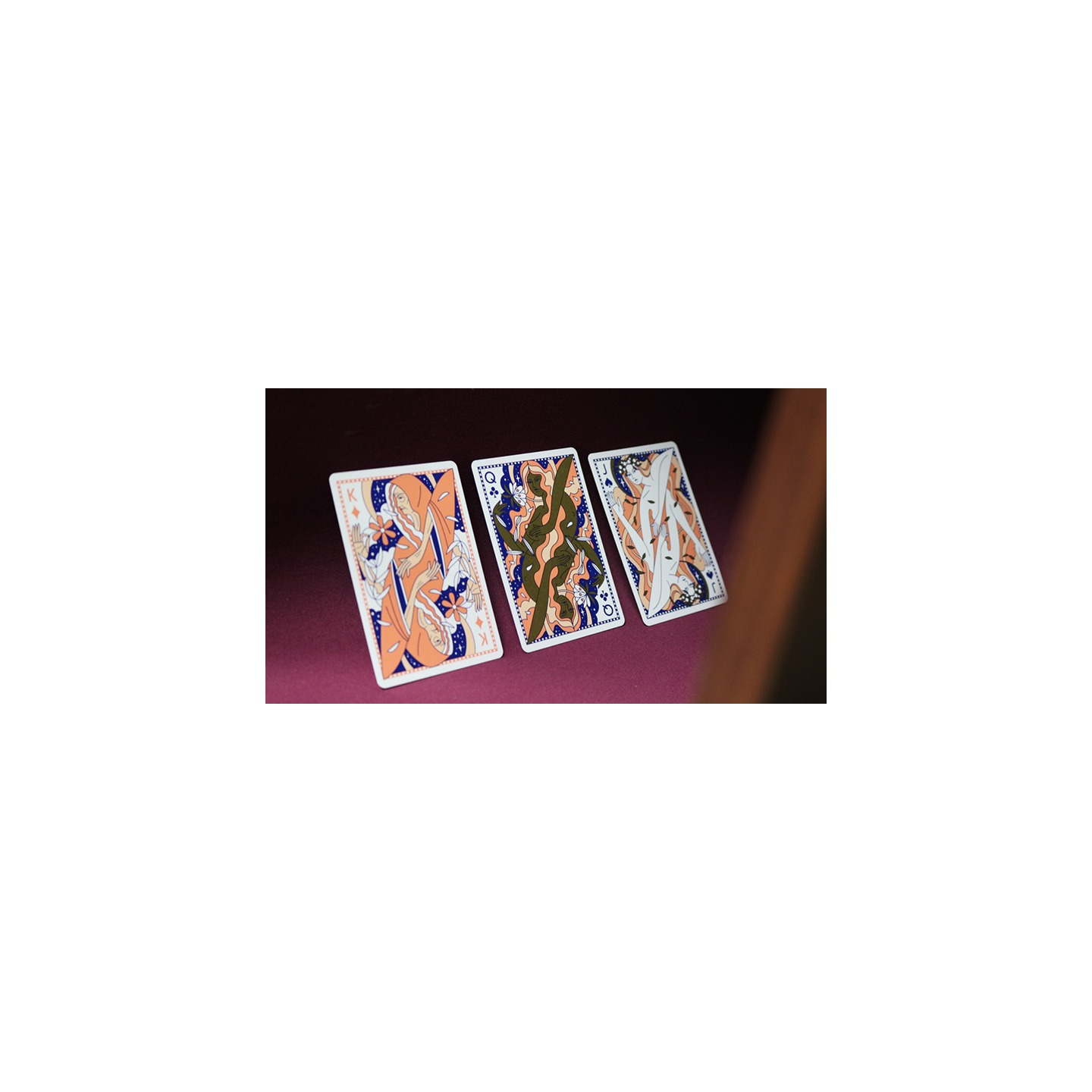 Lady Moon (V2) Playing Cards by Art of Play