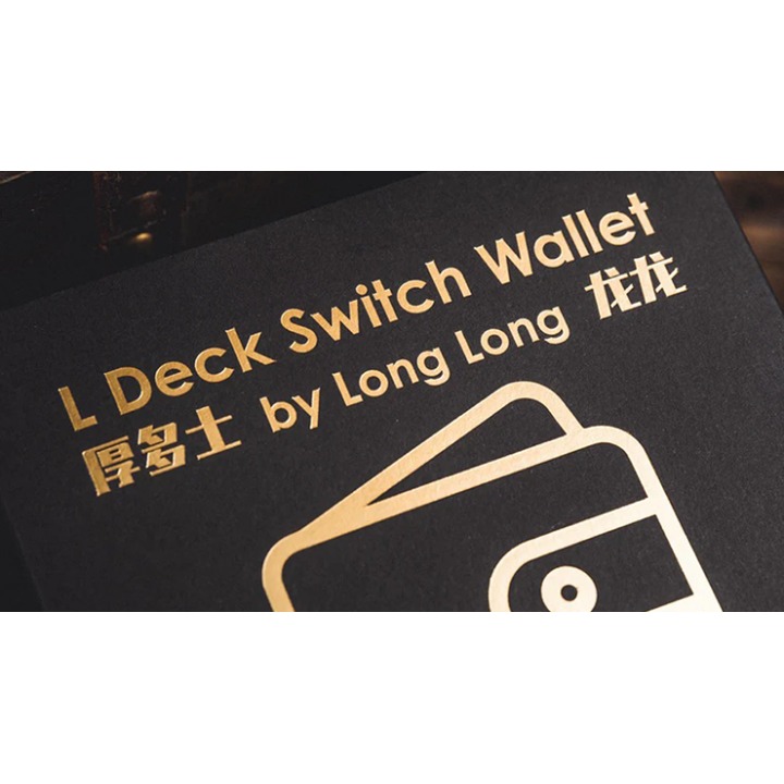 L Deck Switch Wallet by Long Long & Bacon Magic