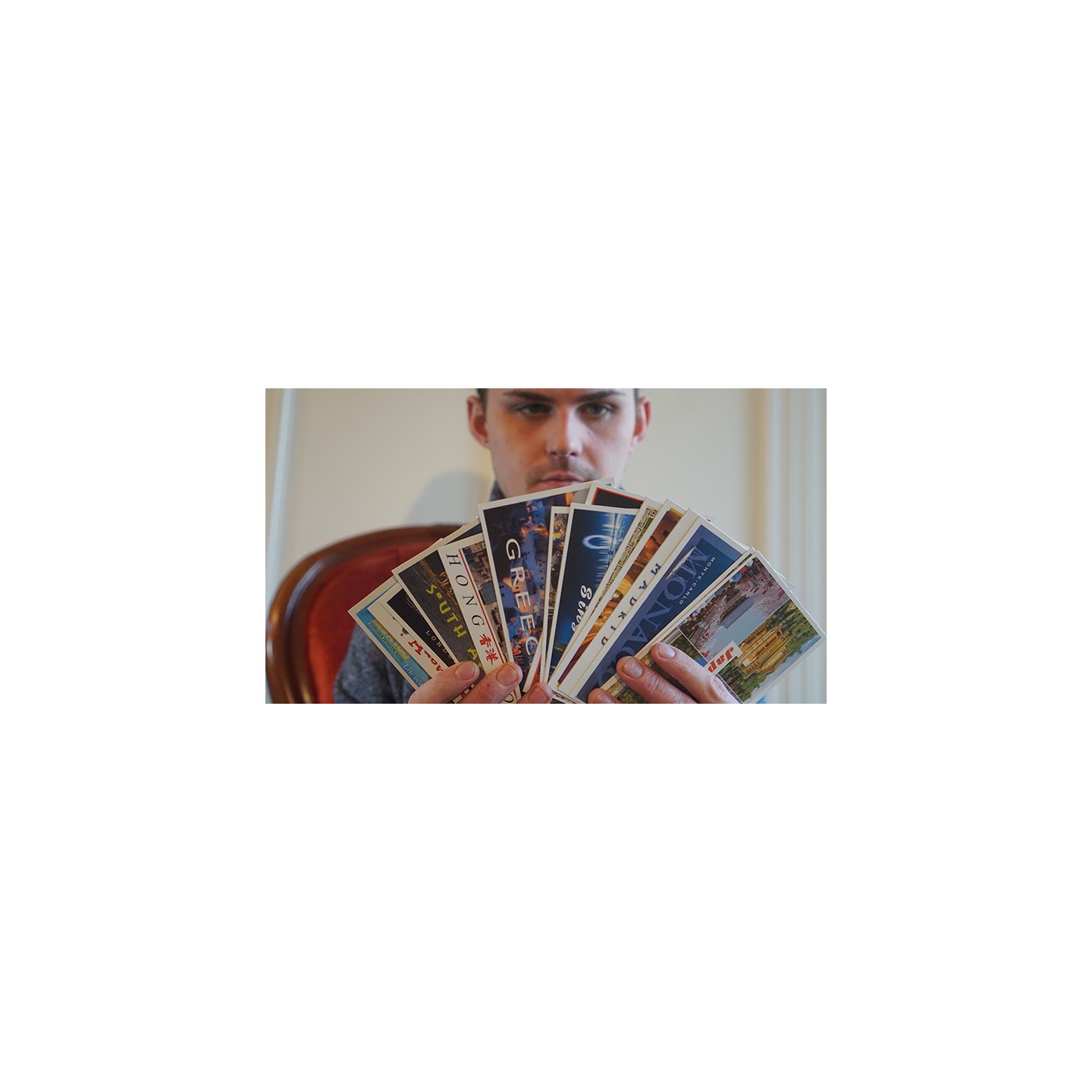 Vortex Magic Presents Intuitive Destination by Philip Ryan - (Invisible Deck Postcards)