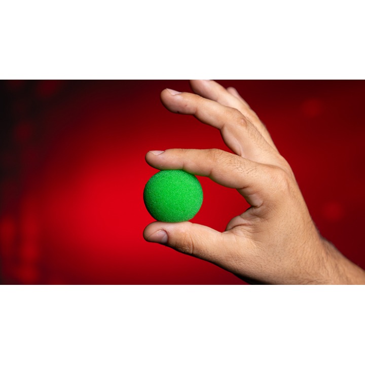 Magic Sponge Balls 4PK GREEN 1.5" by Murphy's Magic